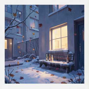 Bitlo.ru - Зимний Вечер в Дворе