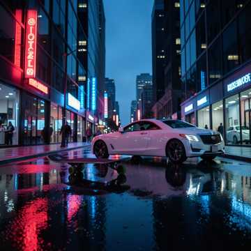 Bitlo.ru - Белый Cadillac