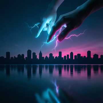Bitlo.ru - The city lights paint shadows on your face