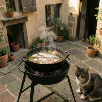 Bitlo - Во дворе у дяди Вовы Миха и Леха уху варили из фор...