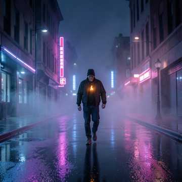 Bitlo - [Куплет 1]
Город гасит огни — ночь ложится на плеч...
