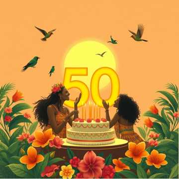 Bitlo.ru - Наташе 50 (Регги-поздравление)