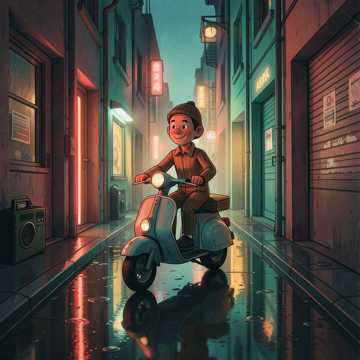 Bitlo.ru - Буратино на самокате. Буратино на самокате.