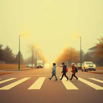 Bitlo.ru - Дети, Зебра, Светофор