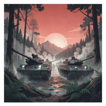 Bitlo - [Куплет]
Мы бьём врага со всех стальных фронтов
До...
