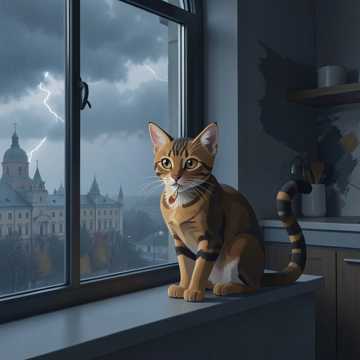Bitlo - На холсте — разводы охры, Невский строится вдали,...