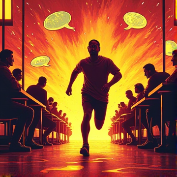 Bitlo - Костян бежит и лает в след ,он заходит в столовку...