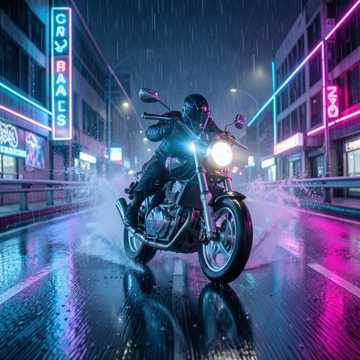 Bitlo.ru - Мой Мотоцикл и Дождь