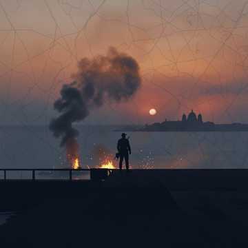Bitlo - [М] 
Пыль Константиновки горьким осадком на лицах,...
