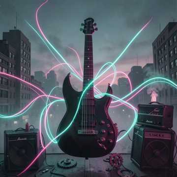Bitlo.ru - Instrumental: Сыграй на электрогитаре с настройками звука, как в