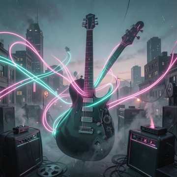 Bitlo.ru - Instrumental: Сыграй на электрогитаре с настройками звука, как в