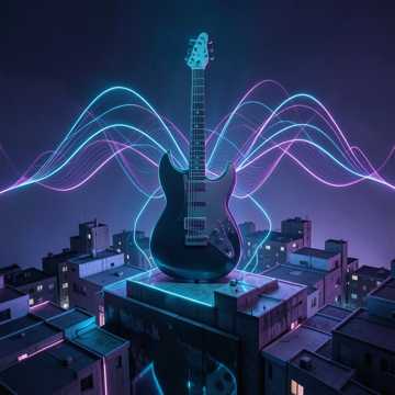 Bitlo.ru - Instrumental: Гитара как фундамент: Мелодия строится на повторяю