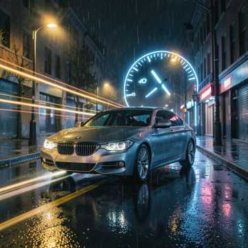 Bitlo.ru - Улица, ночь, BMW