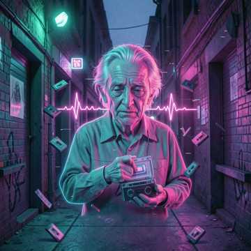 Bitlo - [М] 
Кто это там бредет по переулку,
Словно в крос...