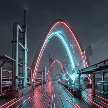 Bitlo.ru - Instrumental: Ultra-high energy industrial electronic rock like 