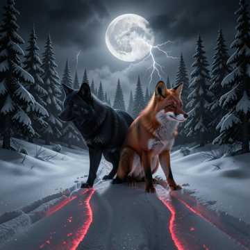 Bitlo.ru - черный мех и пламя 