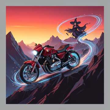 Bitlo.ru - Чёрный Байк и Рыжий Вихрь