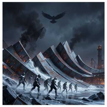 Bitlo - [М]
Пыль ложится на бронежилеты, 
Ветер гонит дым...