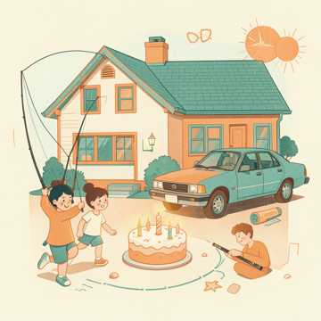 Bitlo.ru - Семья и Мазда (ДР 30 лет)